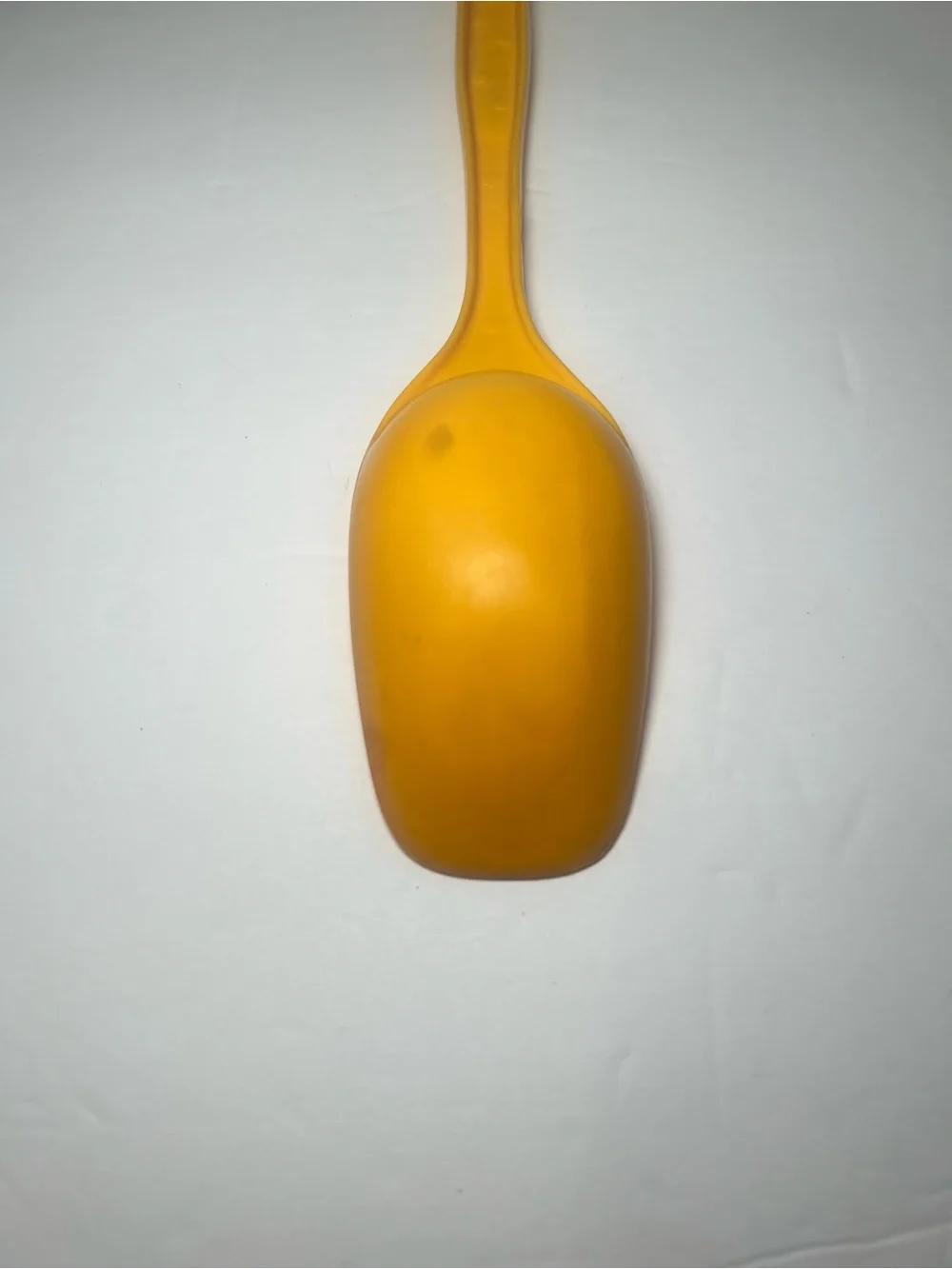 FOLEY Nylon Serving Spoon Yellow Orange Retro Kitchen Utensil 70s MCM Vintage
